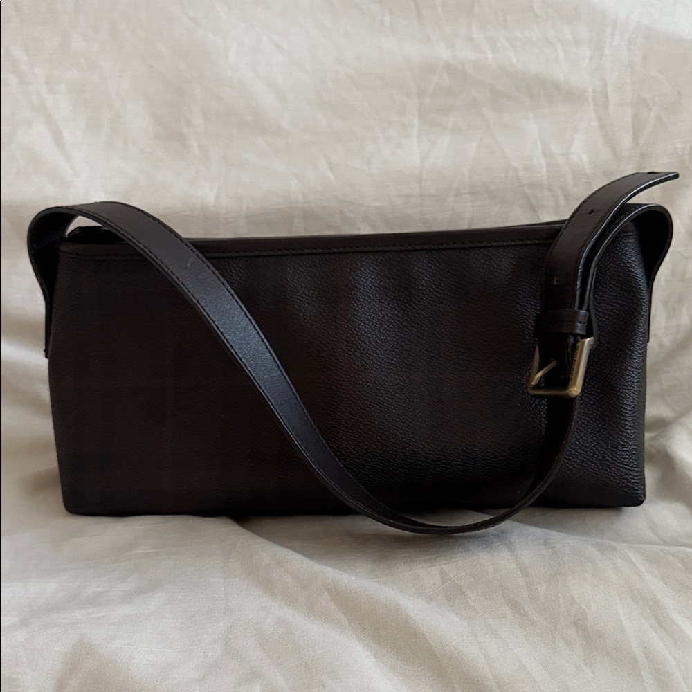 Authentic Burberry Leather Shoulder Bag